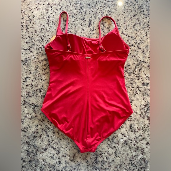 Women’s red and coal collection swimsuit size 10 - Picture 3 of 6